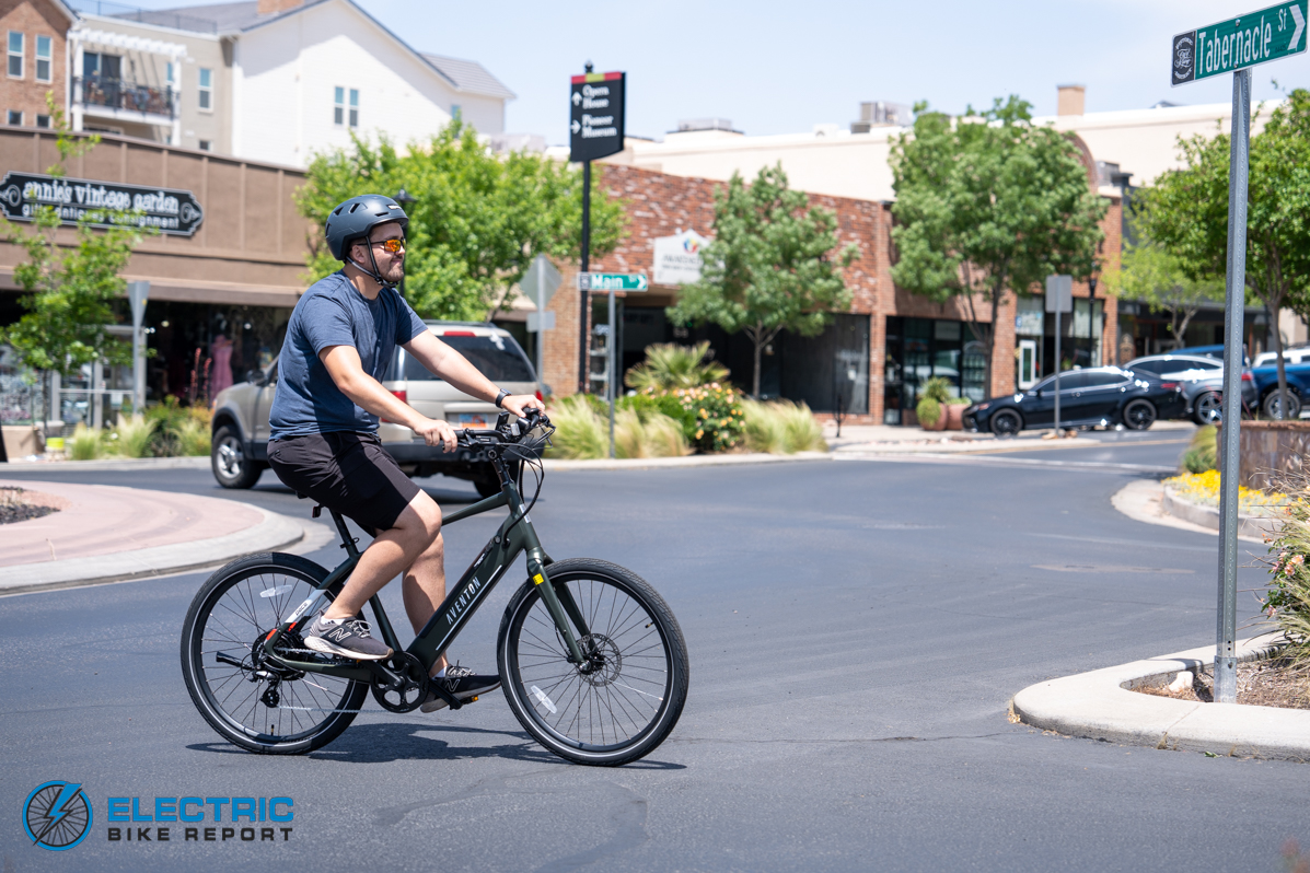 Aventon Pace 500.3 comfortable riding