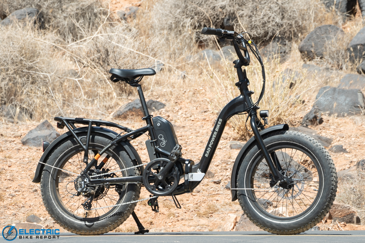 Rad Power Bikes RadExpand 5 E-Bike Review - path riding